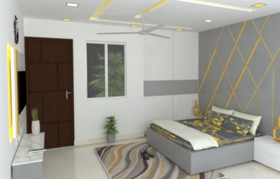 Bedroom Interior Design in Naraina Industrial Area